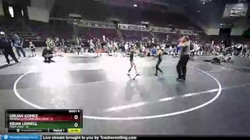 56 lbs Round 1 (10 Team) - Keian Linnell, Team Utah vs Urijah Gomez, Pomona Elite/Wrecking Crew