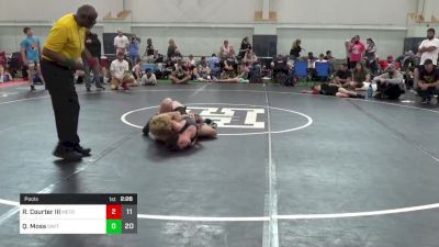 108 lbs Pools - Raymond Courter III, Metro All-Stars vs Quinton Moss, Dayton Bandits - Gray