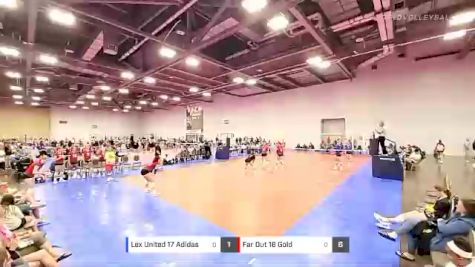 Lex United 17 Adidas vs Far Out 18 Gold - 2022 JVA Summerfest presented by Nike