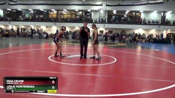 143.0 Round 6 (10 Team) - Leslie Monterrosa, Elmira vs Maia Crumb, Indiana Tech