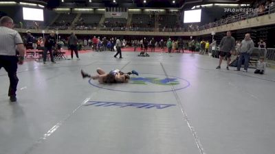 80 lbs Quarterfinal - Ryder Fuller, Smithfield vs Paul Regalbuto, Chantilly