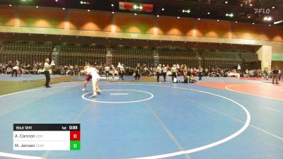 150 lbs Consi Of 32 #2 - Ammon Cannon, Lehi vs Michael Jensen, Centennial