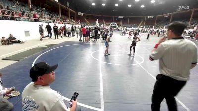 89 lbs Semifinal - Ashton Martin, Stout Wrestling Academy vs Foster Smith, Division Bell Wrestling