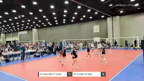 Tri state elite 17 white vs VC United 172 Elite - 2022 JVA World Challenge presented by Nike - Expo Only