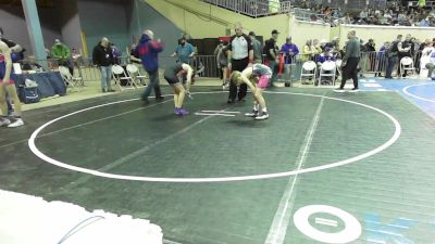 88 lbs Consi Of 8 #1 - Kade Lester, Lions Wrestling Academy vs Levi Stallworth, Tahlequah Wrestling Club