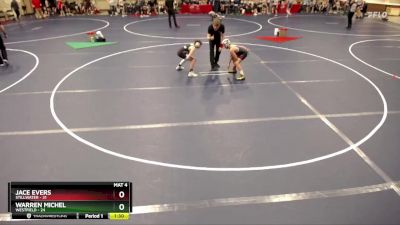 92 lbs Round 1 (4 Team) - Warren Michel, Westfield vs Jace Evers, Stillwater