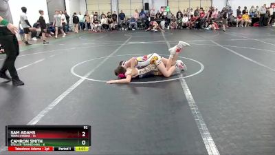 92 lbs Round 1 (4 Team) - Camron Smith, Steller Trained Nihl vs Sam Adams, Terps Xtreme