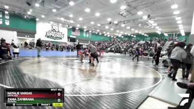 150 lbs Quarterfinal - Natalie Vargas, Santa Ana vs Zania Zambrana, Hesperia