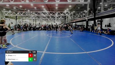 90 lbs Rr Rnd 7 - Eli Shea, Brawler Elite vs Camren Martinez, Grit Mat Club