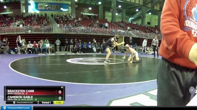 144 lbs Round 1 (6 Team) - Bracksten Carr, Smith Center HS vs Cameron Gable, Papillion-La Vista South