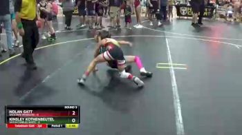 46 lbs Round 5 (6 Team) - Kinsley Kothenbeutel, Untouchables White vs Nolan Gatt, Backyard Brawlers