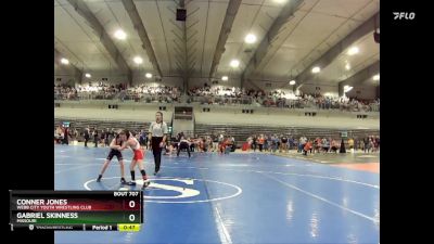 65C Champ. Round 1 - Conner Jones, Webb City Youth Wrestling Club vs Gabriel Skinness, Missouri