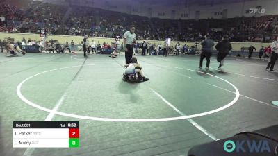 55 lbs Round Of 32 - Tate Parker, Pryor Tigers vs Landan Maloy, Piedmont