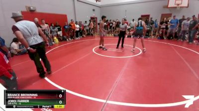 125 lbs Round 5 (6 Team) - Jordi Farrer, 208 Elite vs Brance Browning, High Plains Marauders