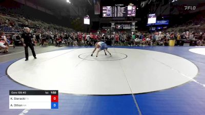 120 lbs Cons 128 #2 - Keagan Sieracki, Texas vs Alex Othon, Washington