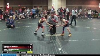 50 lbs Semis & 1st Wrestleback (8 Team) - Paxton Holcombe, Team Palmetto vs Brantley Barnes, Ares