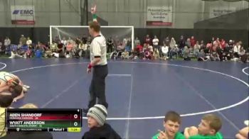 125 lbs Semis & 1st Wrestleback (8 Team) - Wyatt Anderson, South Dakota Storm vs Aden Shandorf, Montana Maroon