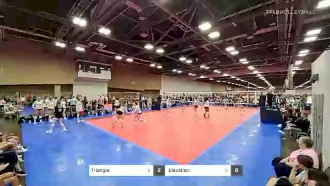 Triangle vs Elevation - 2022 JVA Summerfest presented by Nike