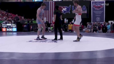 77 kg Final - Derek Matthews, Northern Colorado Wrestling Club vs Aydin Rix McElhinney, Northern Colorado Wrestling Club