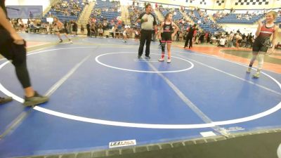 105 lbs Rr Rnd 3 - Iris Cisneros, Skiatook Youth Wrestling vs Addison Willis, Wagoner Takedown Club