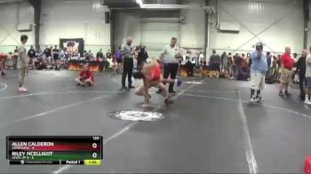 120 lbs Semis & 1st Wrestleback (8 Team) - Allen Calderon, Compound vs Riley McElligot, Level Up A