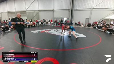 152 lbs Round 3 (8 Team) - Ty Wilson, Ohio Scarlet vs JD Sigman, Oklahoma Blue