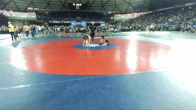 74 lbs Champ. Round 2 - Caton Hanson, Snoqualmie Valley Wrestling Club vs Jayden Amell, Team Aggression Wrestling Club