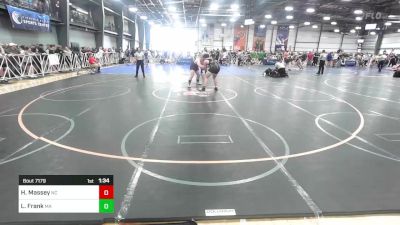 220 lbs Round Of 64 - Hardin Massey, NC vs Logan Frank, MA