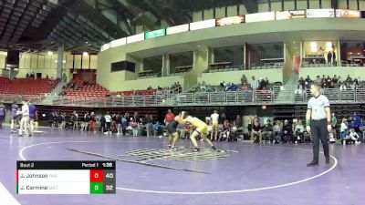 182 lbs Round 2 (3 Team) - Jeremiah Carmine, Gretna vs Jerik Johnson, Fairbury