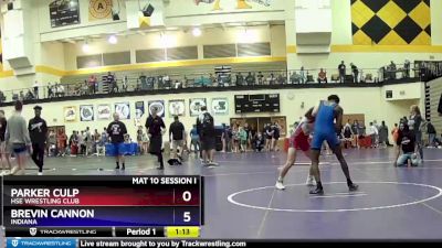 138 lbs Quarterfinal - Parker Culp, HSE Wrestling Club vs Brevin Cannon, Indiana