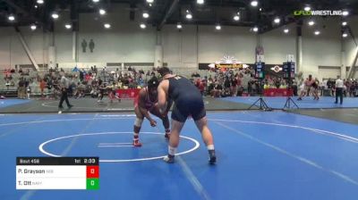 285 lbs C Of 16 #1 - Patrick Grayson, Nebraska vs Thomas Ott, United States Naval Academy