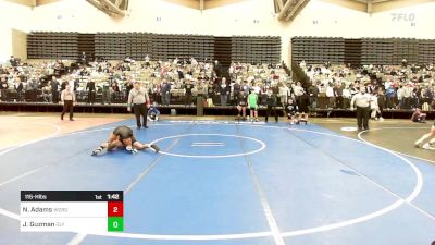 115-H lbs Round Of 32 - Nicholas Adams, West Orange vs Jacob Guzman, Olympic