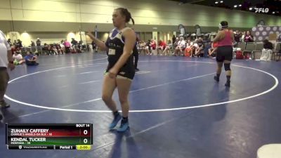 170 lbs Cross Bracket (8 Team) - Zuhaily Caffery, Charlie`s Angels-GA Blk vs Kendal Tucker, Montana