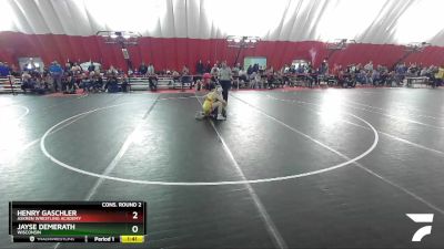 113 lbs Cons. Round 2 - Henry Gaschler, Askren Wrestling Academy vs Jayse Demerath, Wisconsin