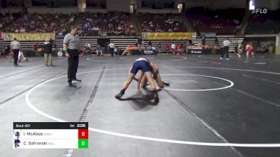 165 lbs Consi Of 32 #2 - Ian McAbee, Western Washington vs Carson Safranski, Kansas State