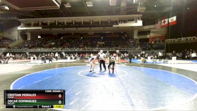 113 lbs Cons. Round 2 - Oscar Dominguez, Valley vs Cristian Morales, Tokay