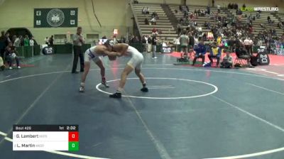 141 lbs Rr Rnd 5 - Garrett Lambert, Hofstra vs Lukas Martin, West Virginia