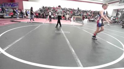 120 lbs Rr Rnd 2 - Wyatt Brown, Hennessey Takedown Club vs Liam Freeman, Tonkawa Takedown Club