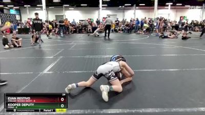 84 lbs Round 1 (8 Team) - Kooper Deputy, POWA vs Evan Restivo, Steller Trained Krayt