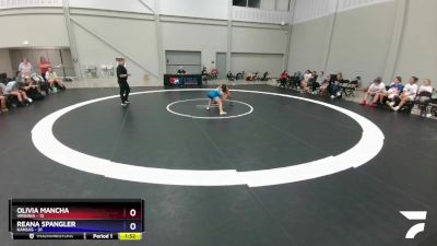 101 lbs Round 5 (6 Team) - Olivia Mancha, Virginia vs Reana Spangler, Kansas