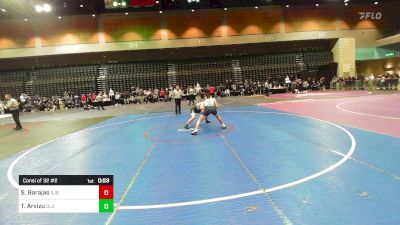 150 lbs Consi Of 32 #2 - Sebastian Barajas, St John Bosco vs TJ Arvizu, De La Salle