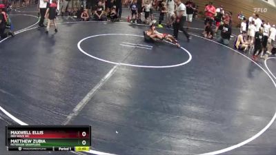 63 lbs Cons. Semi - Maxwell Ellis, RED WAVE WC vs Matthew Zubia, Peterson Grapplers