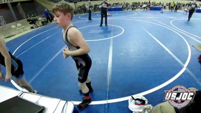 85 lbs Round Of 16 - Jackson Gardner, Duncan Demon Wrestling vs Adler Atkins, Amped Wrestling Club