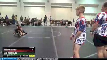 52 lbs Round 3 (4 Team) - Colton Barry, U2 Upstate Uprising vs Ace Rodriguez, East Coast Elite