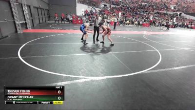 150 lbs Semifinal - Grant Melichar, Port Piranhas vs Trevor Fisher, Oconto Falls/Abrams