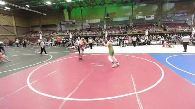 157 lbs Quarterfinal - Jeremiah Baumgardner, San Luis Valley WC vs Esai Marquez, Colorado Bad Boys