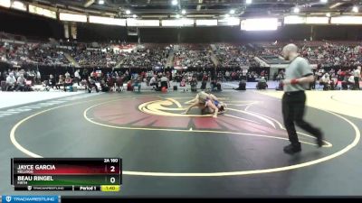 2A 160 lbs Champ. Round 1 - Beau Ringel, Firth vs Jayce Garcia, Kellogg