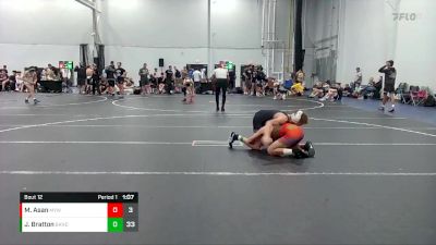 106 lbs Round 3 (8 Team) - Marcos Asan, Myland WA vs Jack Bratton, Bandits