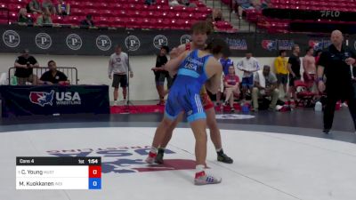 77 kg Cons 4 - Caden Young, Mustang Wrestling Club vs Magnus Kuokkanen, Indiana RTC