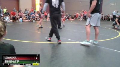 91 lbs Round 2 (4 Team) - Logan Eads, Elite Athletic Club vs Dylan Salemie, MO Outlaws Gold